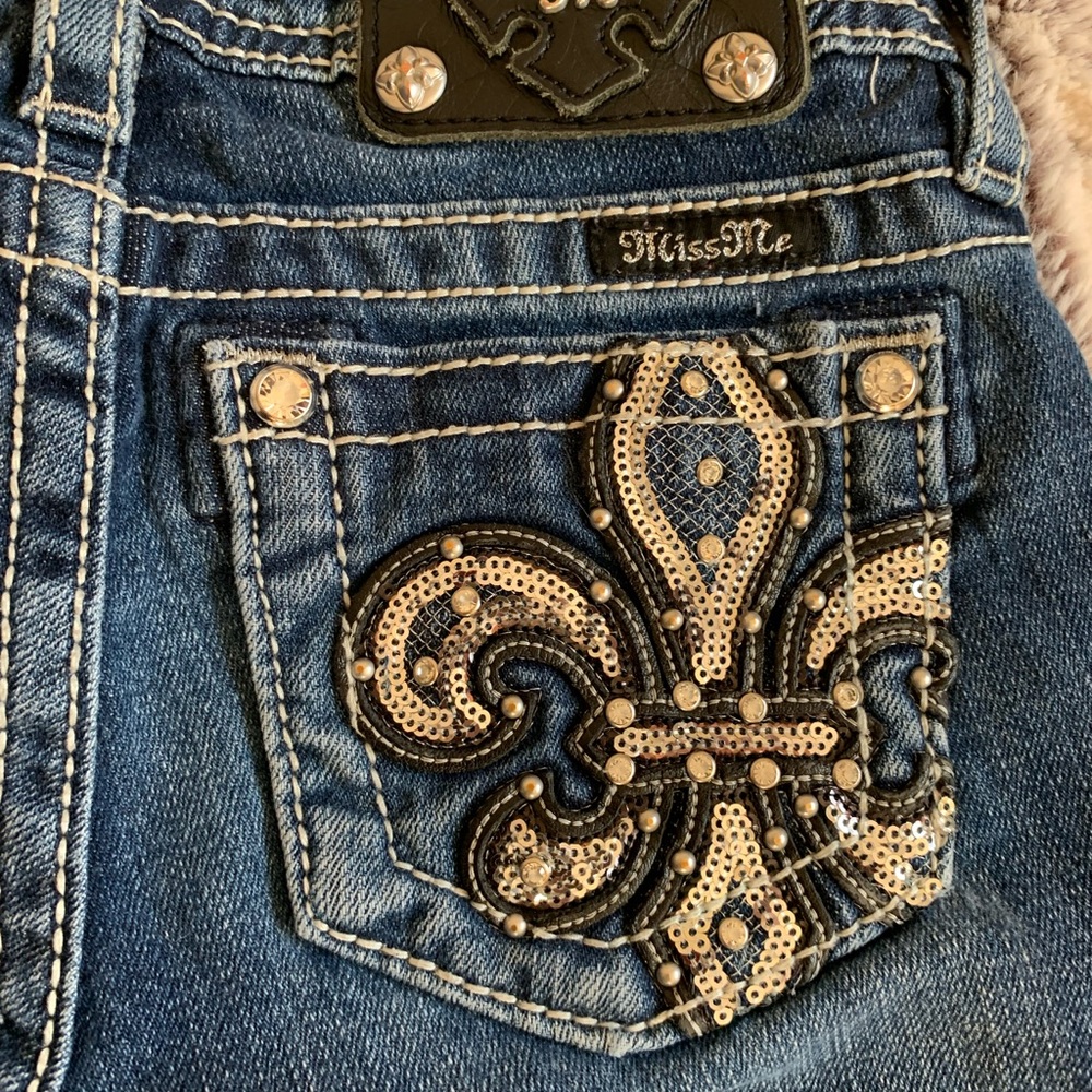Miss Me Girls Size 10 Bling Jeans